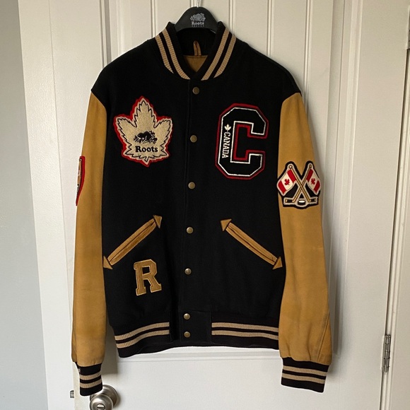Roots Canada Varsity Jacket - Picture 1 of 7